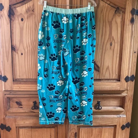 Women Lazy One green Dog mom pajama lounge pants - size M - Picture 5 of 7